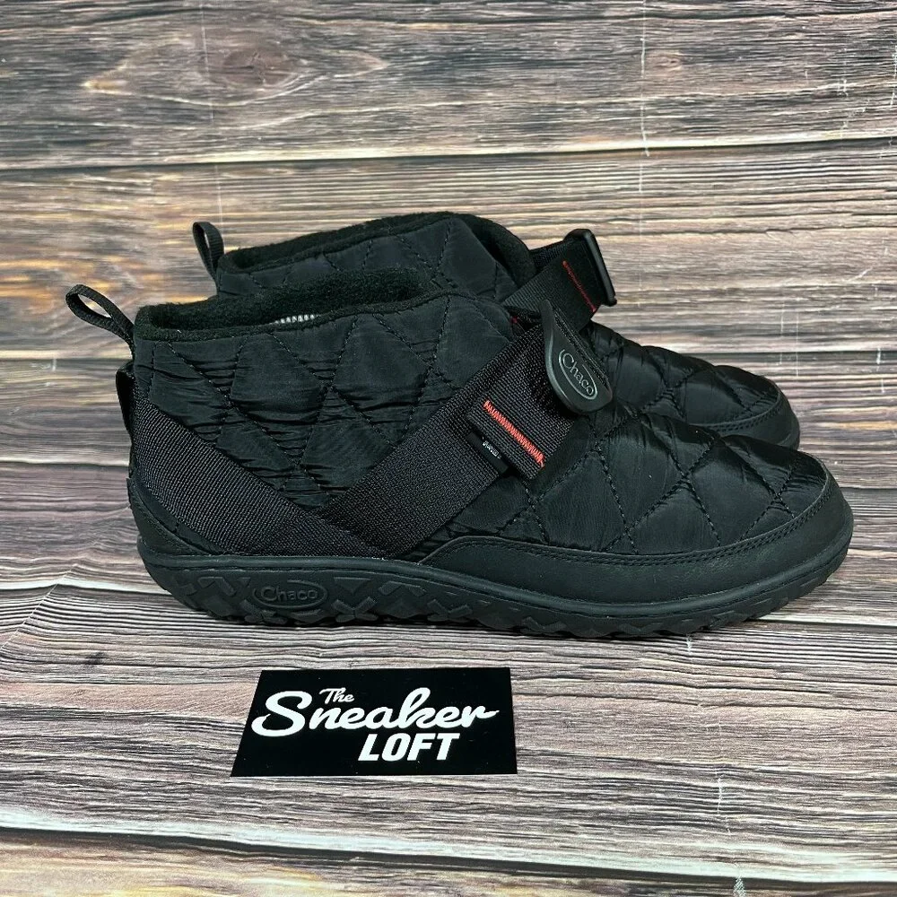 Chaco‎ Ramble Puff Men's Black Slip On Ankle Shoes